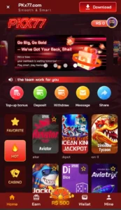 PKX77 Game Download APK Latest v1.1 Free Real Earning APP 3
